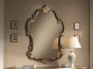 35TH ANNIVERSARY 2075 - Framed wall-mounted mirror _ SCAPPINI & C